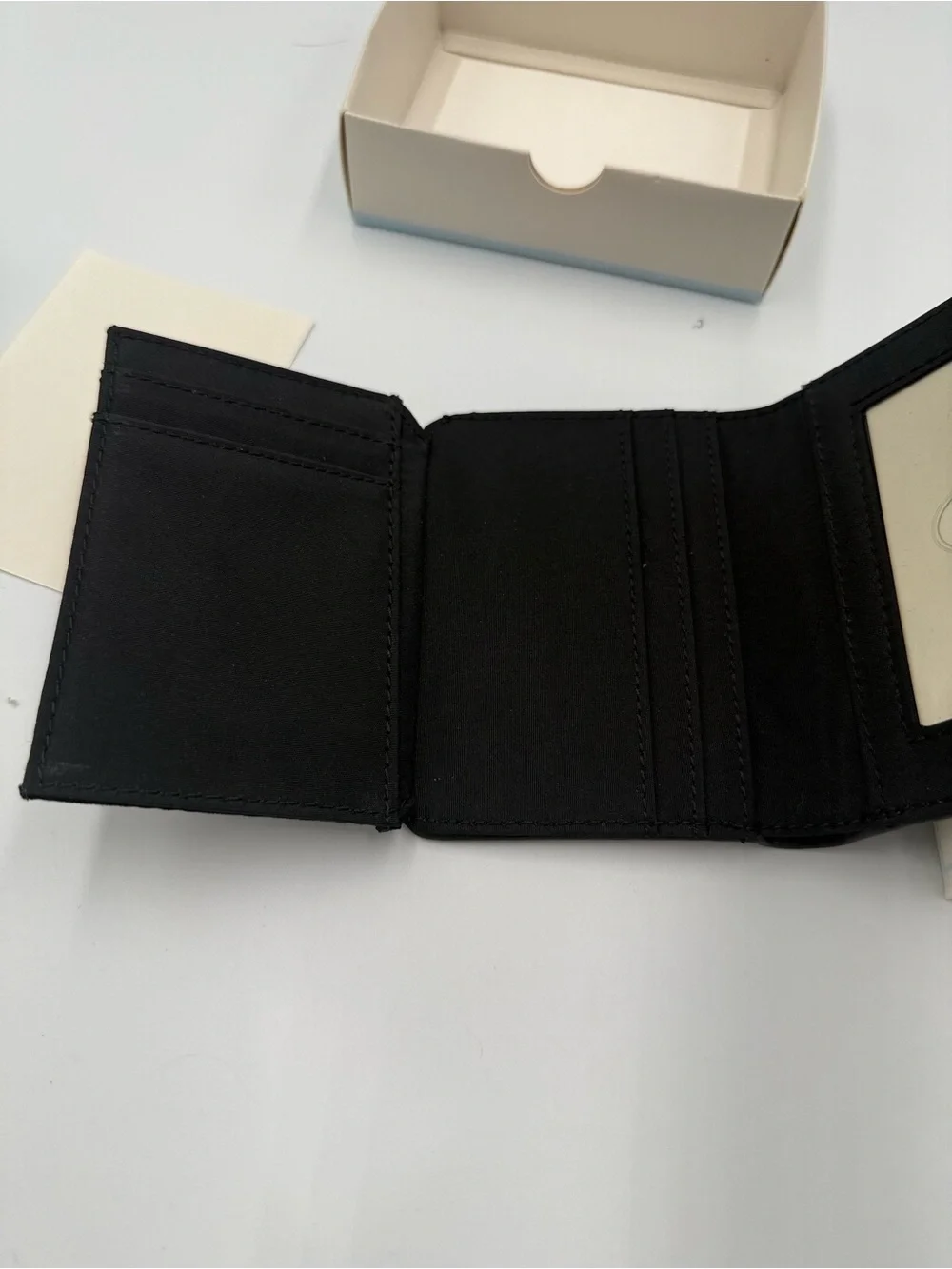 Liz Claiborne Black Women’s Trifold Wallet - Heritage Mosaic